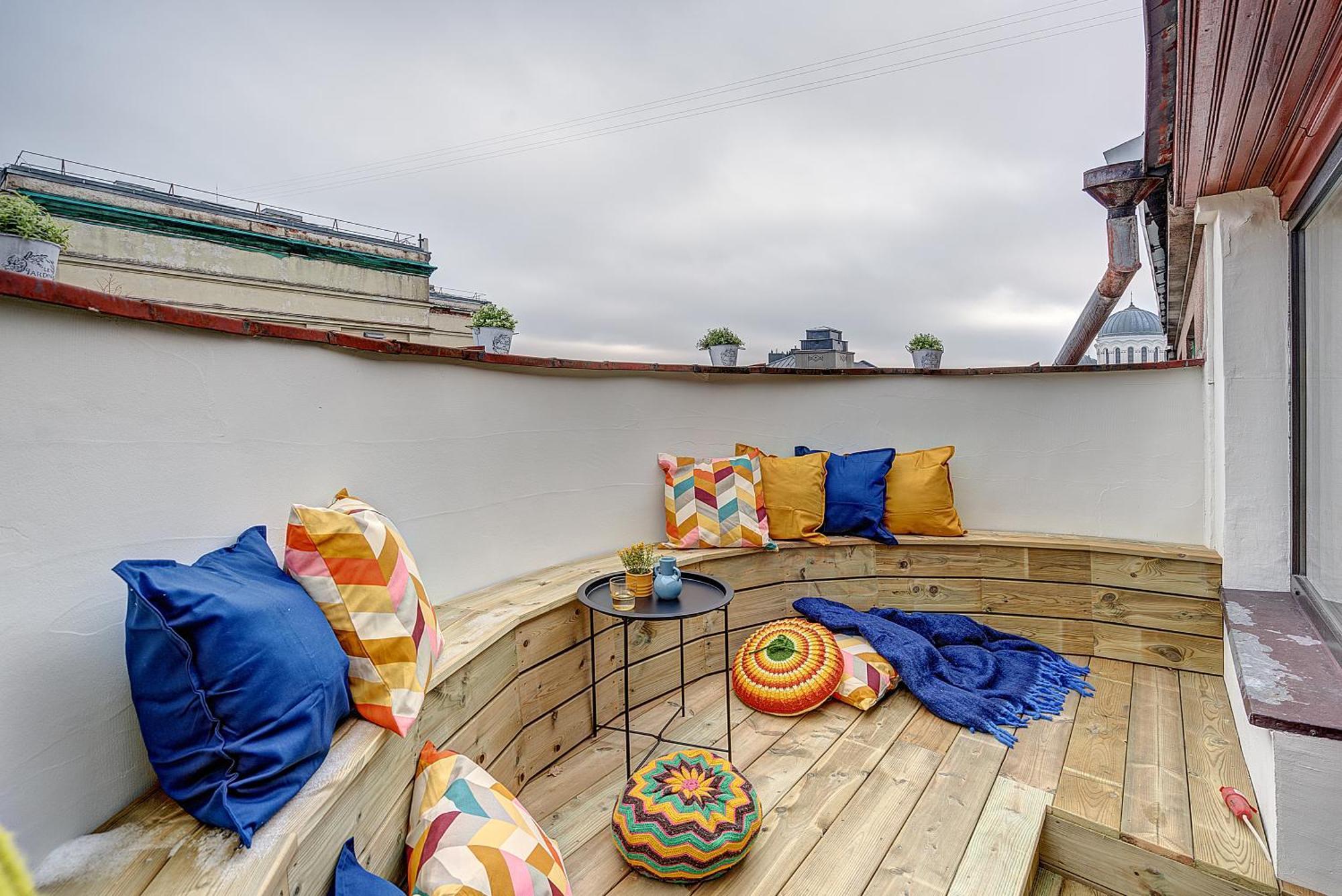 Funky Penthouse City Center Kaunas Quarto foto